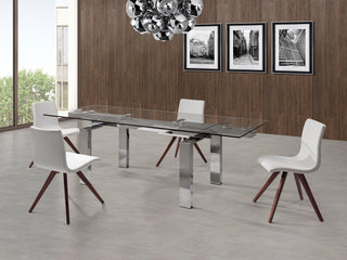 Cuatro Extendable Dining Table Whiteline