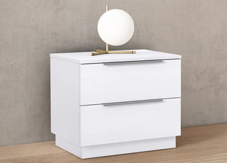 Damien Nightstand Whiteline