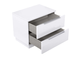 Damien Nightstand Whiteline