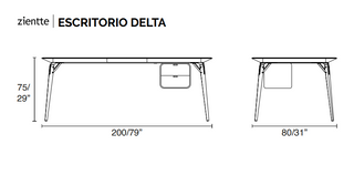 DELTA Desk by Zientte - DEKOR