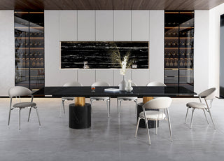 Geneva Dining Table Whiteline