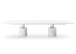 Geneva Extra Large Dining Table Whiteline