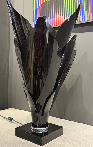 BLACK ACRYLIC LAMP "ROUGIER STYLES' AcrylicArt Designers