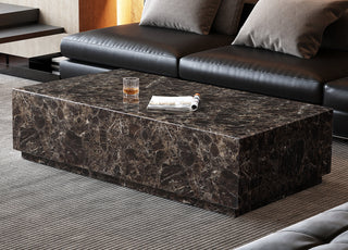 Iris Rectangle Coffee Table Whiteline