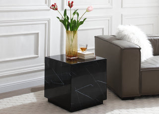 Iris Side Table Whiteline