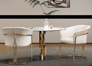 Jolie Dining Armchair Whiteline