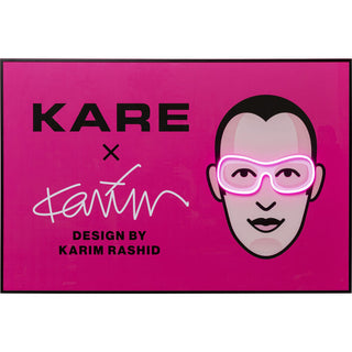 Framed Picture LED KARE x Karim Rashid 120x80cm KARE MIAMI