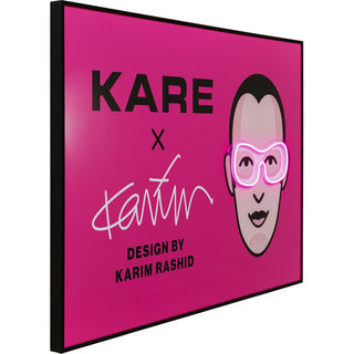 Framed Picture LED KARE x Karim Rashid 120x80cm KARE MIAMI