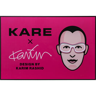 Framed Picture LED KARE x Karim Rashid 120x80cm KARE MIAMI