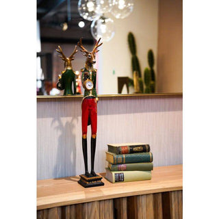 Table Clock Gentleman Deer - JULIA VENCE STORE