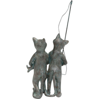 Deco Figurine Fisher Cats 28x12cm - DEKOR