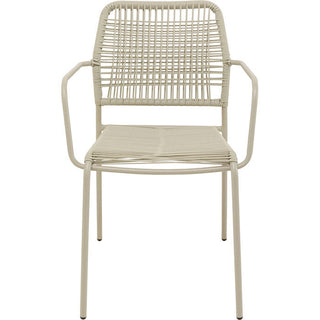 Chair Madagascar Grey 4/Set KARE MIAMI