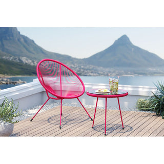 Set Acapulco Mono Pink (2/parts) KARE MIAMI