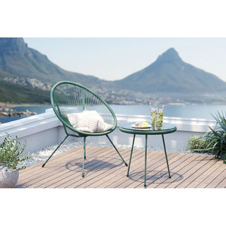 Set Acapulco Mono Green (2/parts) KARE MIAMI