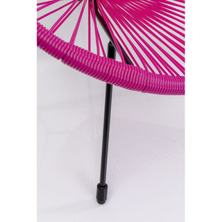 Armchair Acapulco Pink 2/Set KARE MIAMI