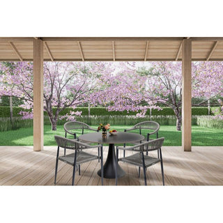 Garden Set Palma Possibilita Ø120cm Grey 5/Set KARE MIAMI