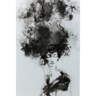 Glass Picture Smokey Hair 100x150cm KARE MIAMI