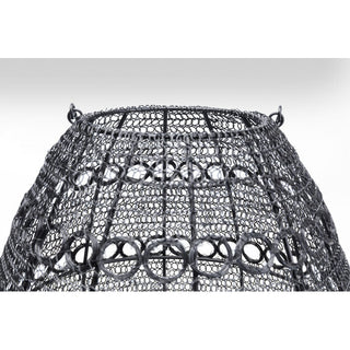 Lantern Hayat Cone Black 37cm KARE MIAMI