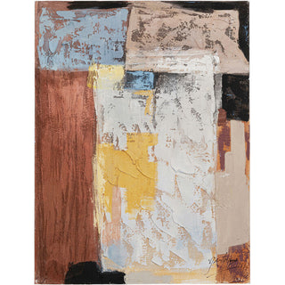 Canvas Picture Art Splash Orange 90x120cm - DEKOR