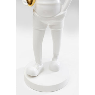 Deco Figurine Ball Girl White 41cm - DEKOR