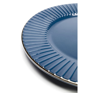 Plate Muse Blue Ø20cm - DEKOR