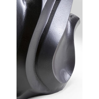 Vase Flame Black 29cm - DEKOR