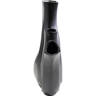 Vase Flame Black 29cm - DEKOR