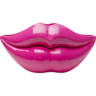 Deco Vase Lips Pink 28cm - DEKOR