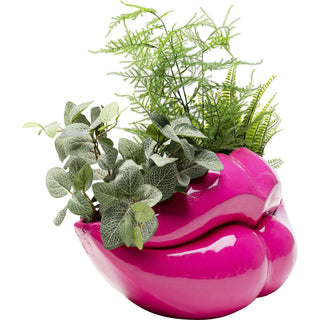 Deco Vase Lips Pink 28cm - DEKOR