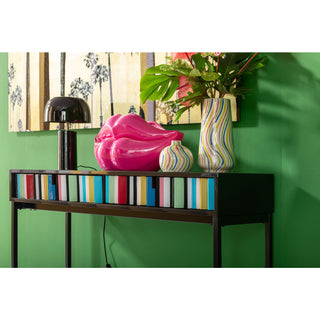 Deco Vase Lips Pink 28cm - DEKOR