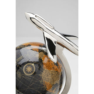 Deco Object Globe Top Plane 39cm - DEKOR