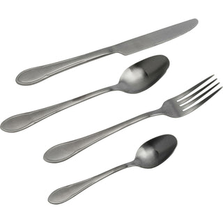 Cutlery Cucina Black Matt (16/part) - DEKOR