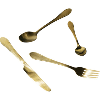 Cutlery Cucina Gold Matt (16/part) - DEKOR