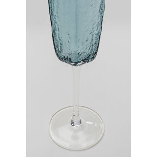 Champagne Glass Cascata Blue - DEKOR