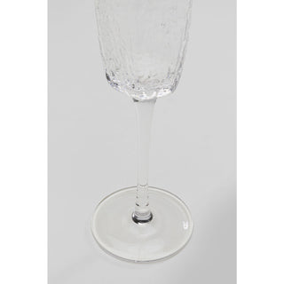 Champagne Glass Cascata Clear - DEKOR
