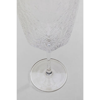 White Wine Glass Cascata Clear - DEKOR