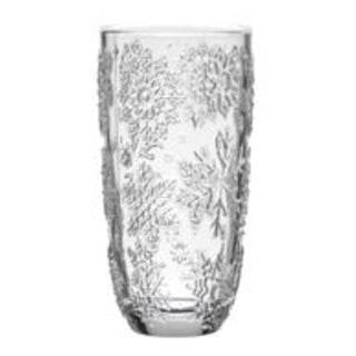 Water Glass Ice Flowers Clear - DEKOR