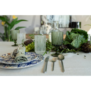 Wine Glass Fogli Green - DEKOR