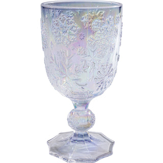 Wine Glass Ice Flowers Colore - DEKOR