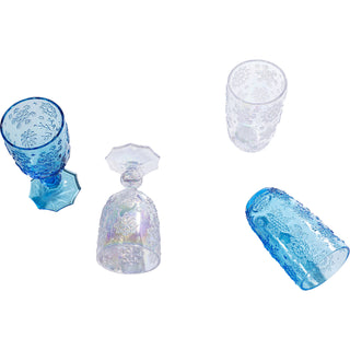 Wine Glass Ice Flowers Colore - DEKOR