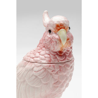 Deco Jar Exotic Bird 23cm - DEKOR