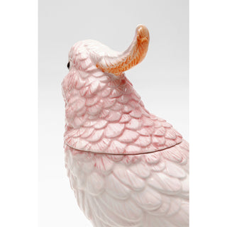 Deco Jar Exotic Bird 23cm - DEKOR