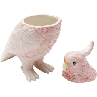 Deco Jar Exotic Bird 23cm - DEKOR