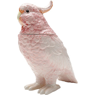 Deco Jar Exotic Bird 23cm - DEKOR