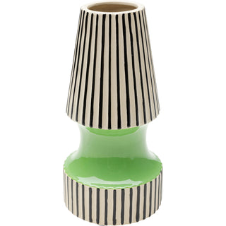 Vase Calabria Green 26cm - DEKOR