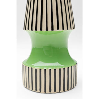 Vase Calabria Green 26cm - DEKOR