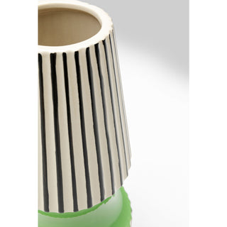 Vase Calabria Green 26cm - DEKOR