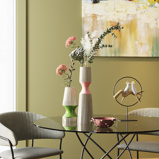 Vase Calabria Green 26cm - DEKOR