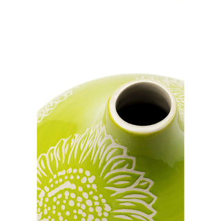 Vase Big Bloom Green 21cm - DEKOR