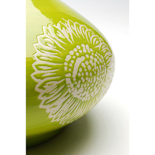 Vase Big Bloom Green 21cm - DEKOR